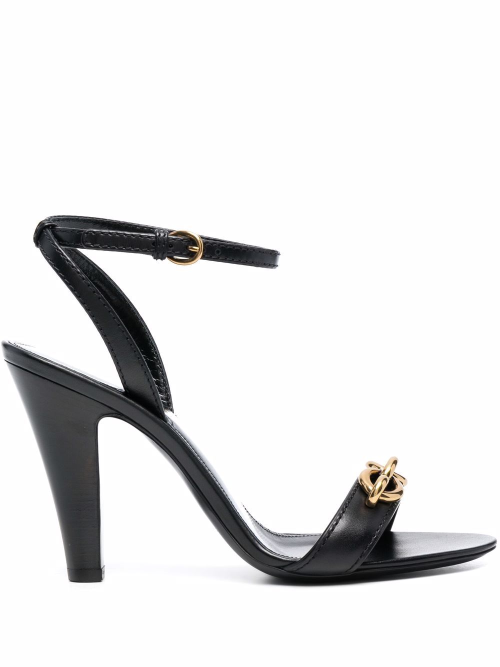 Le Maillon 95mm sandals - Black