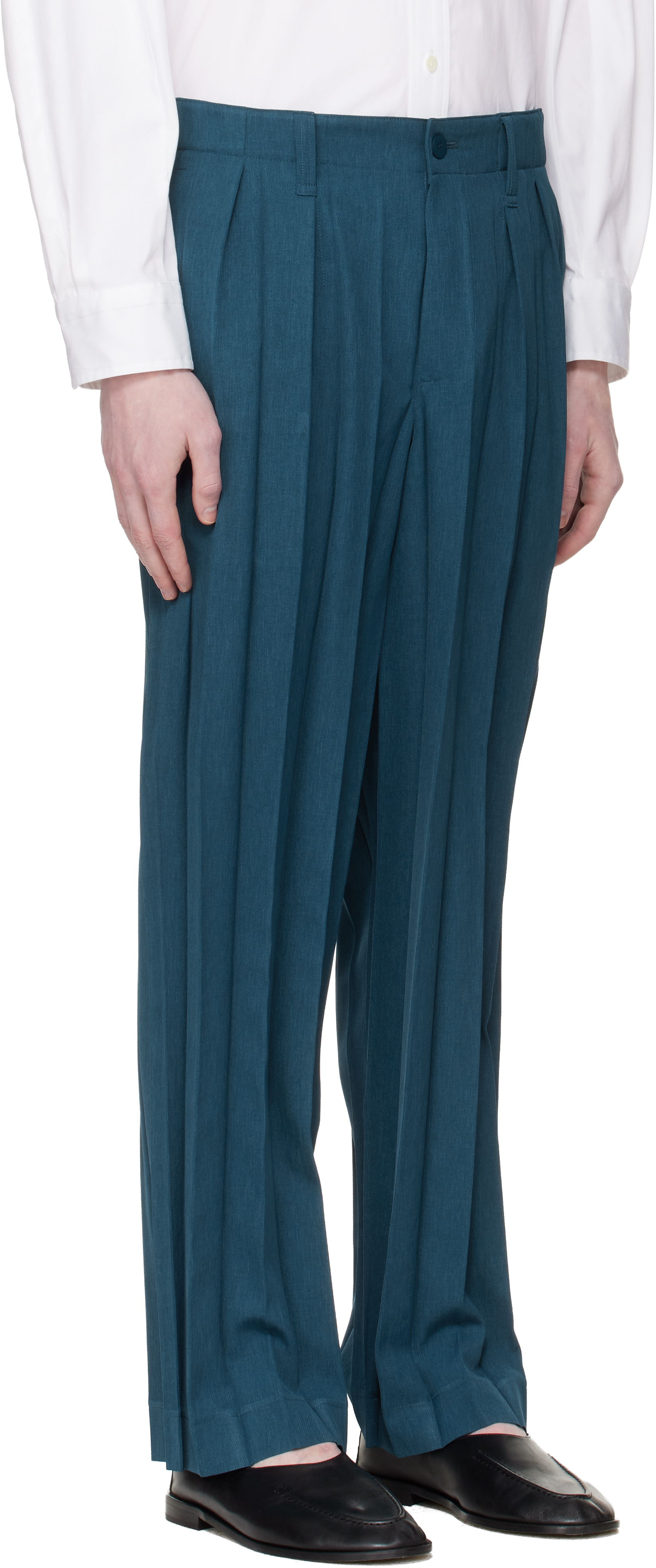 Navy Edge Ensemble Trousers