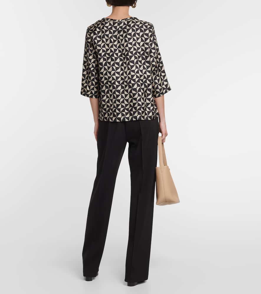Relais silk blouse