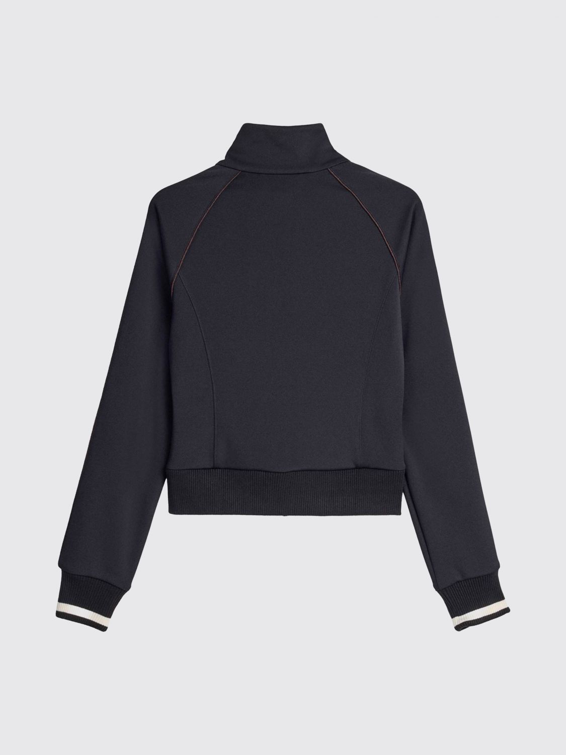 X Wales Bonner Bomber Jacket with High Neck and Zip Closure