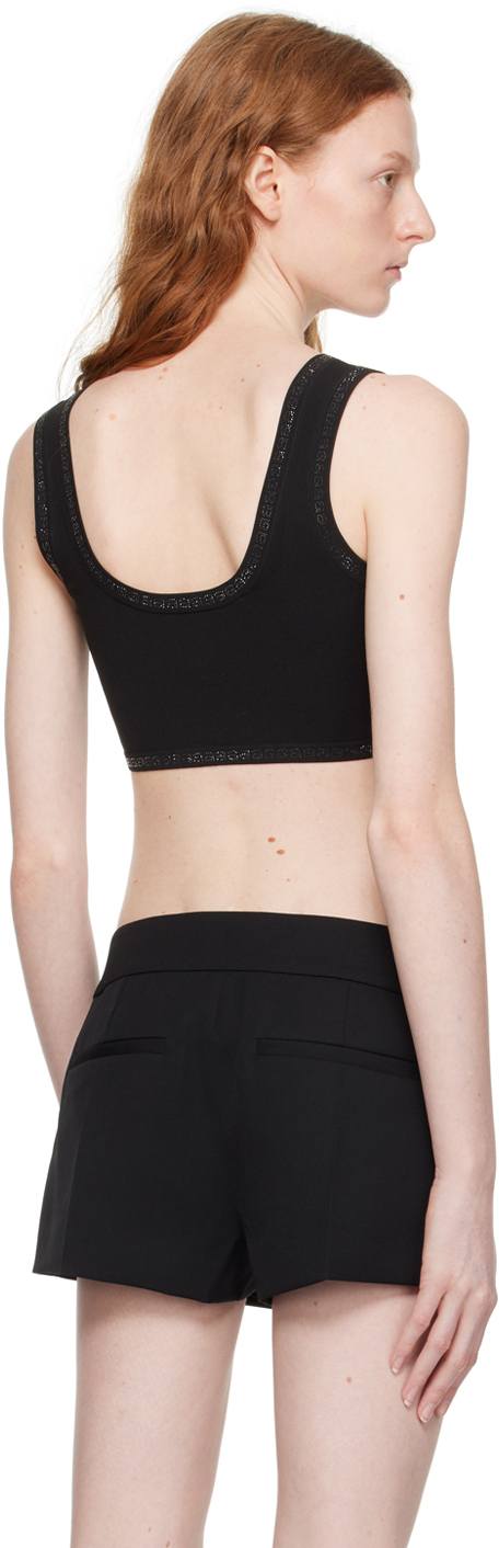 Black jersey camisole