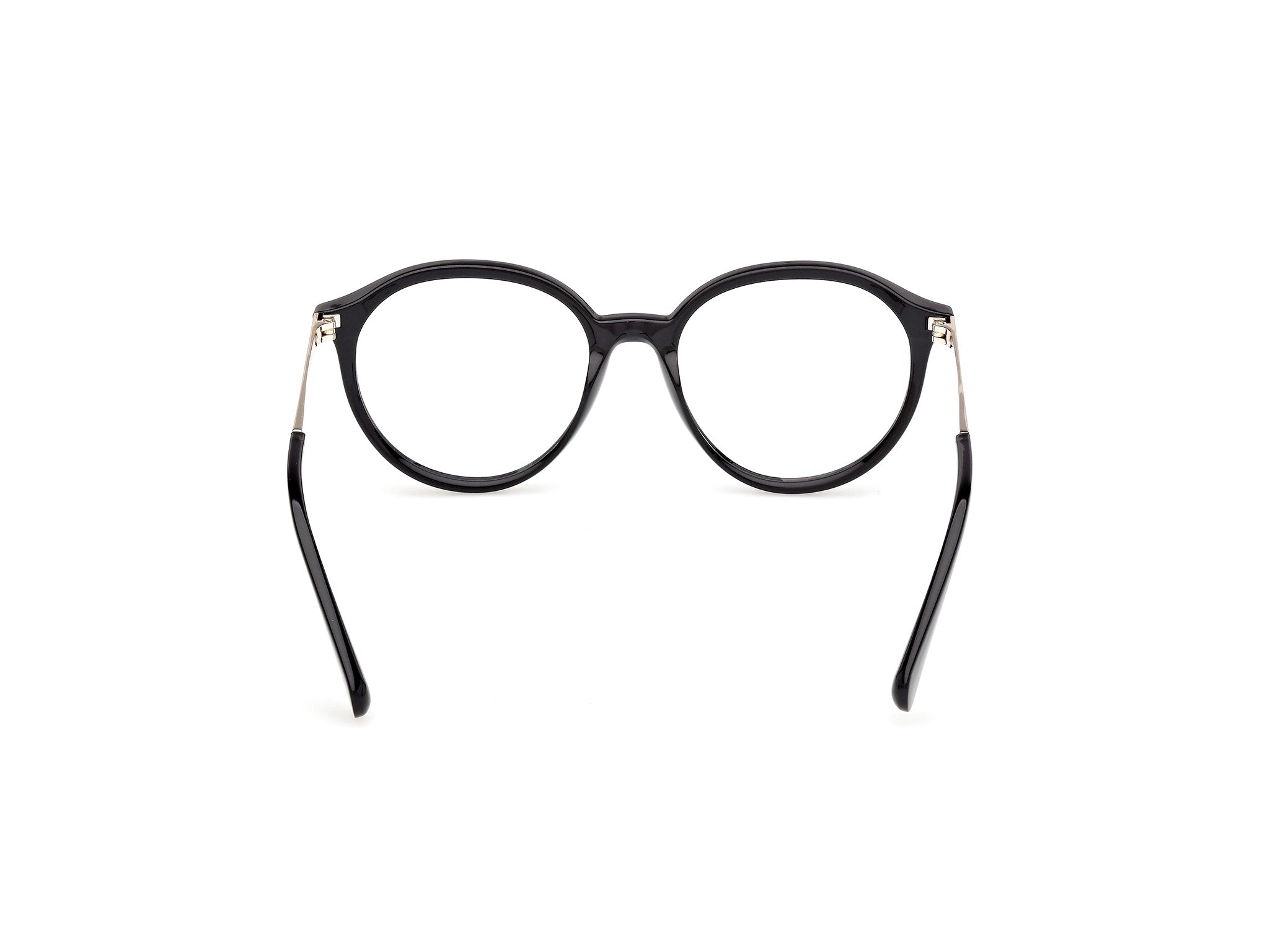 MAX&Co Mujer MAX&Co MO5198 001 Monturas ópticas Inyectado Negro Redonda Norma