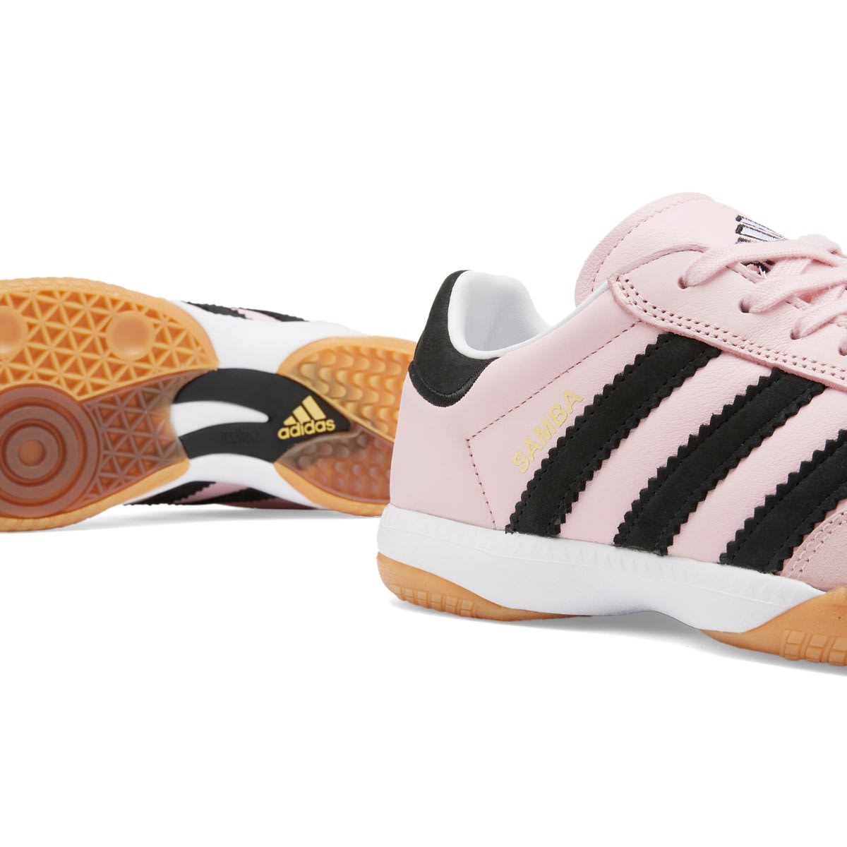 Men's Samba Mn Sneaker in Clear Pink/Core Black/Gum
