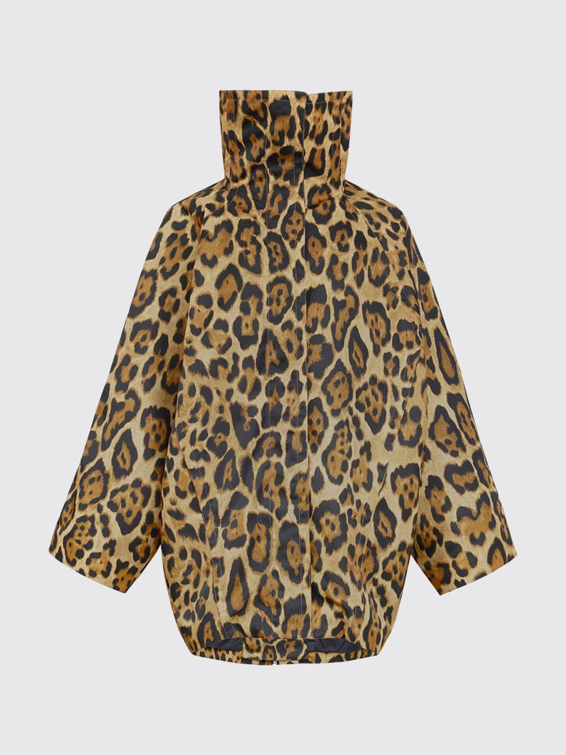 ALAÏA Coat Woman color Black