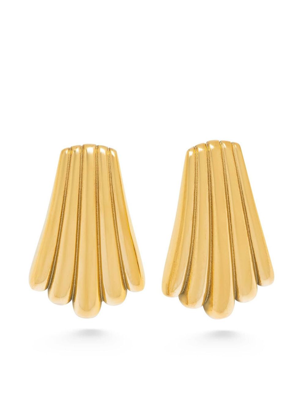 Calico Shell earrings - Gold