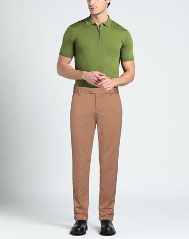 Mulish Man Pants Camel Size 40 Viscose, Polyamide, Elastane