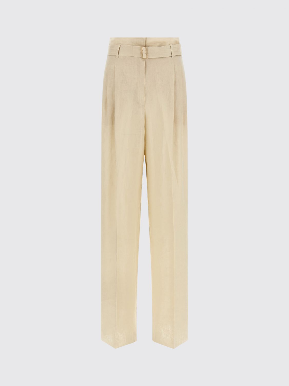 Pants Woman color Beige