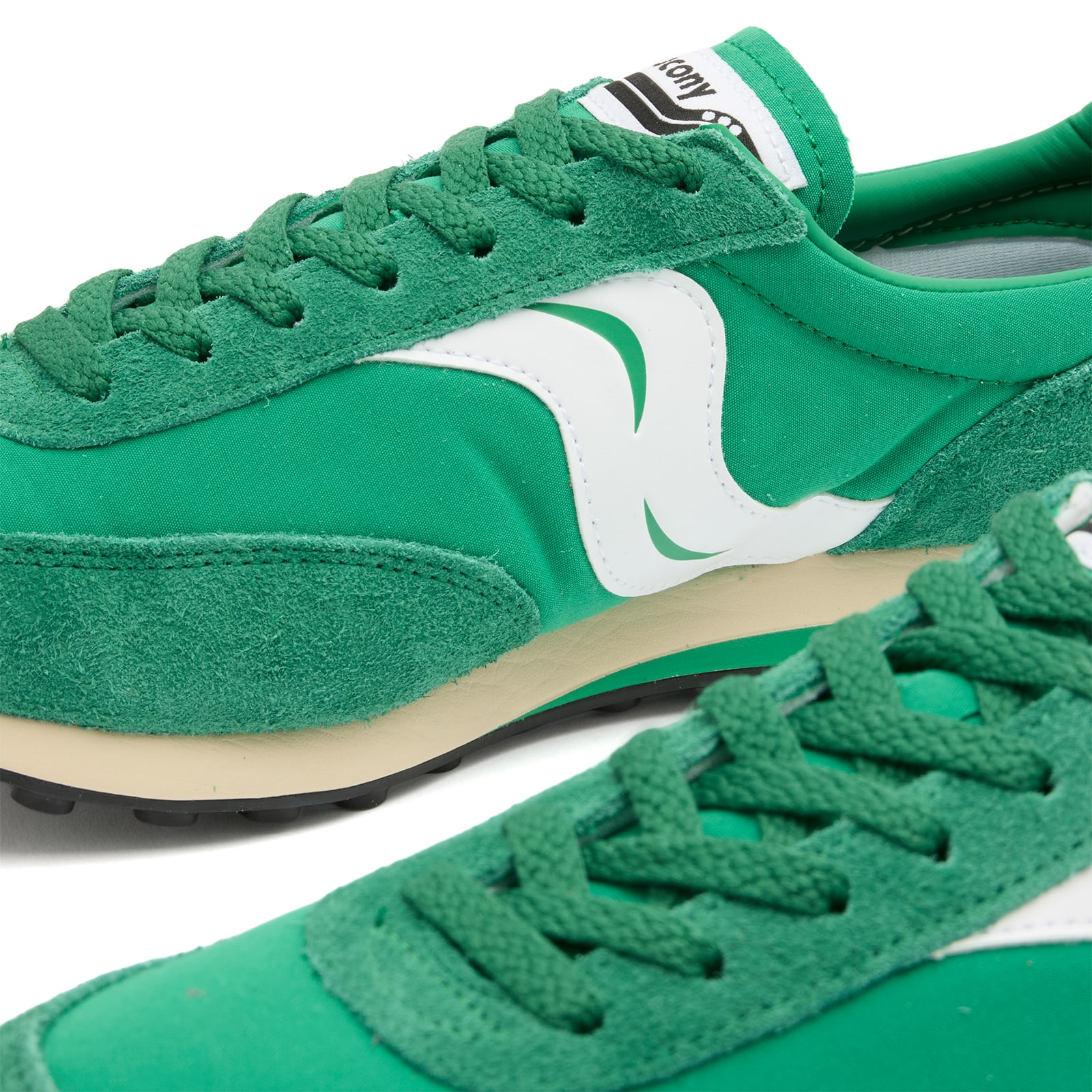 Men's Trainer 80 Sneaker Green/White