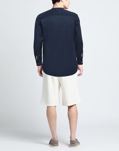 Man Shirt Navy Size S Cotton