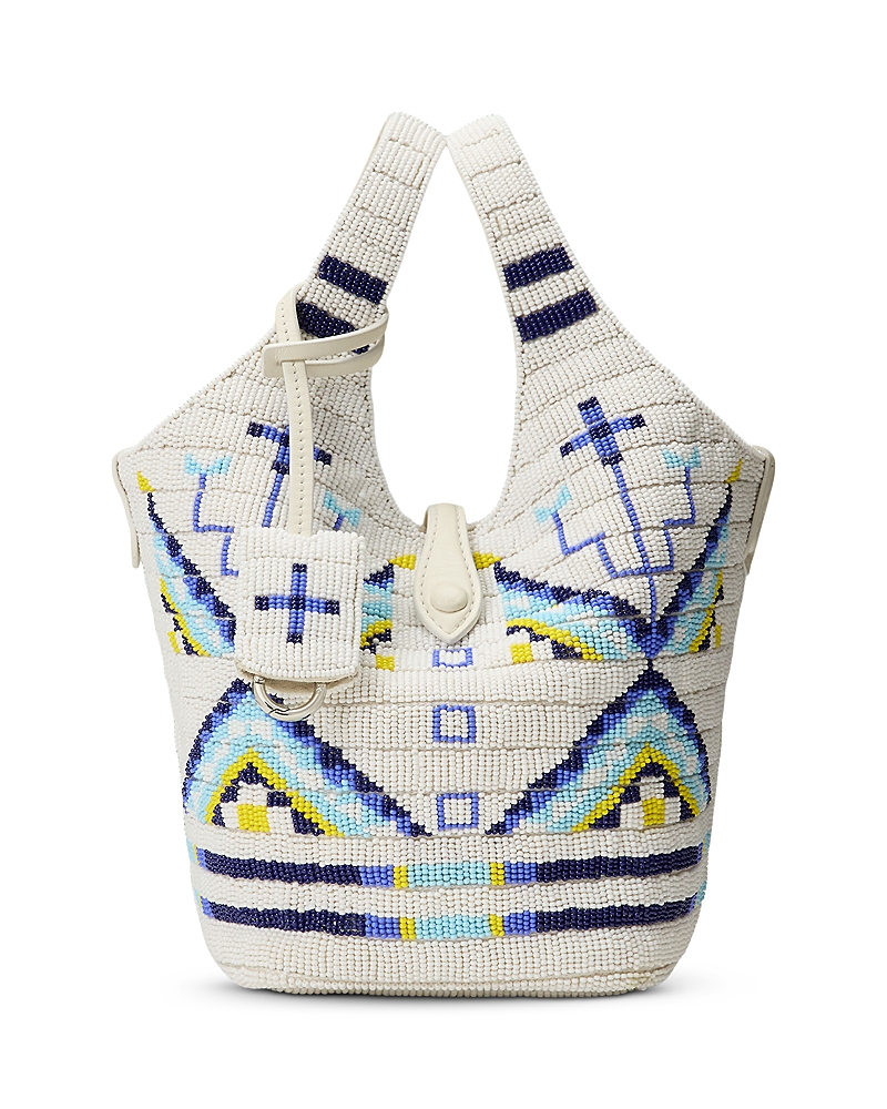 Prl x TOPA Wicozani Polo Play Beaded Cotton Crossbody Tote