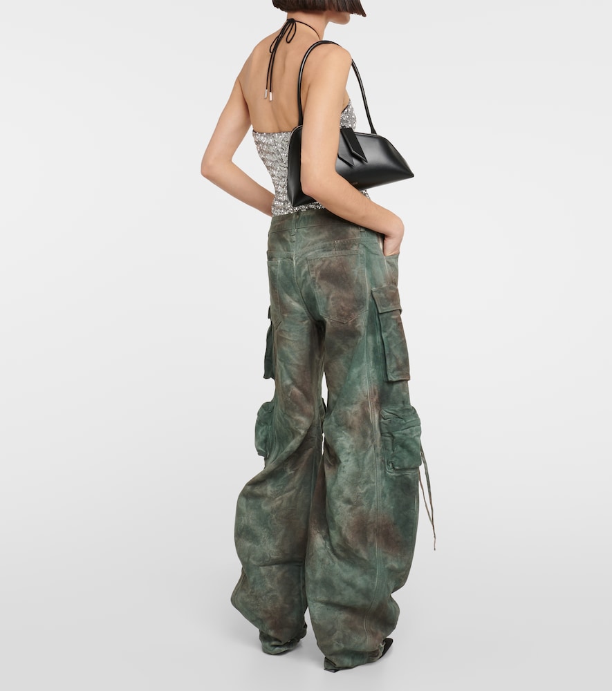 Fern cotton canvas cargo pants
