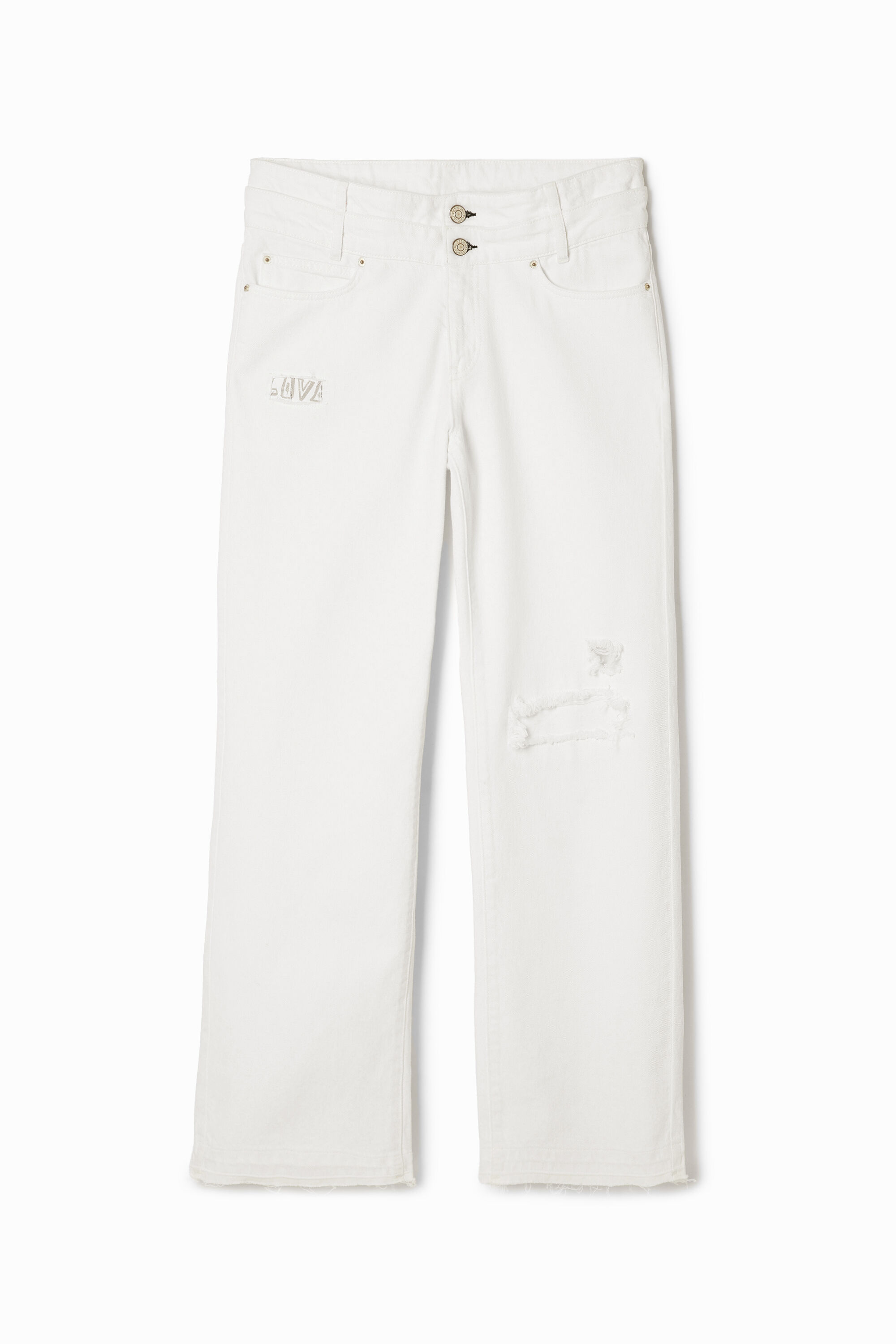 Long denim pant