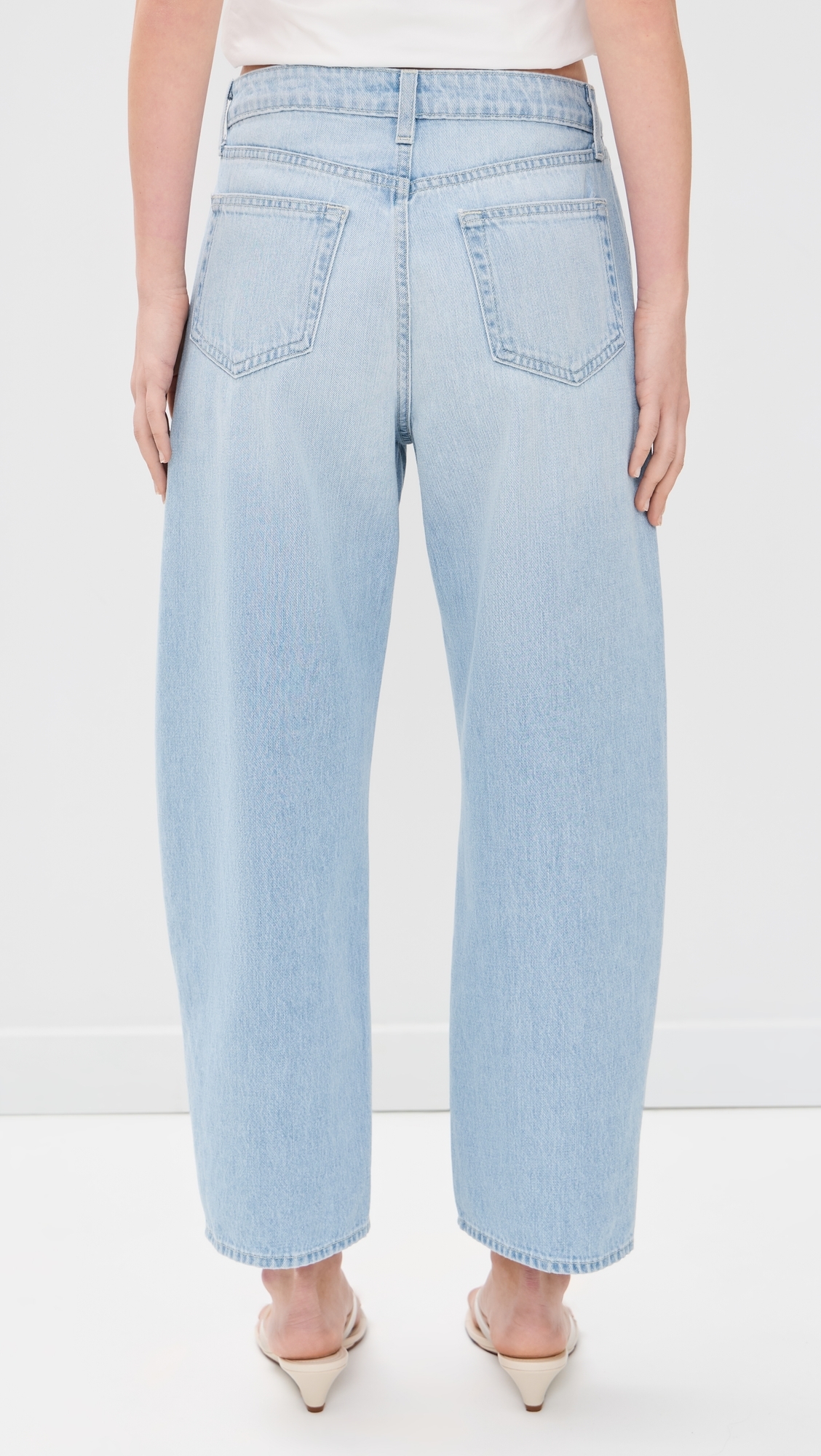 Mallis Bow-Leg Jeans Brea
