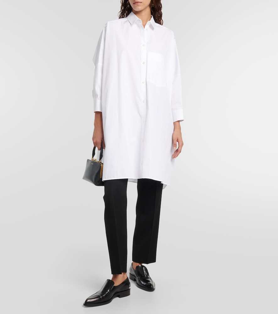 Cotton poplin shirt