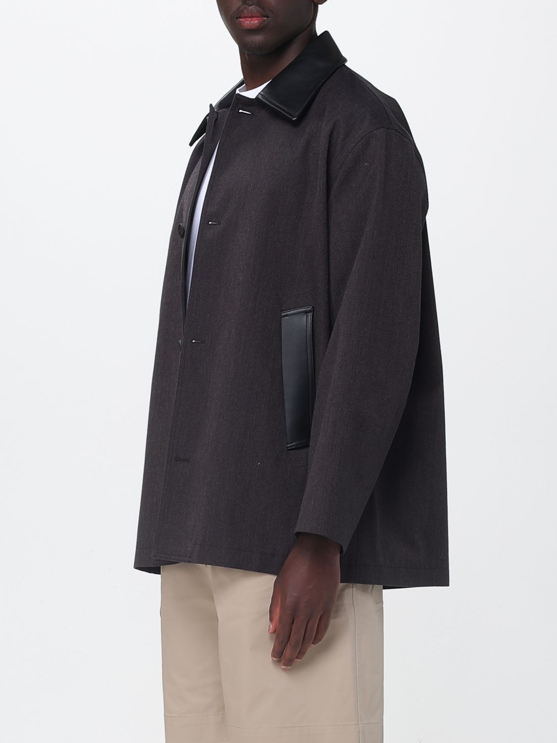 Jacket Men color Brown