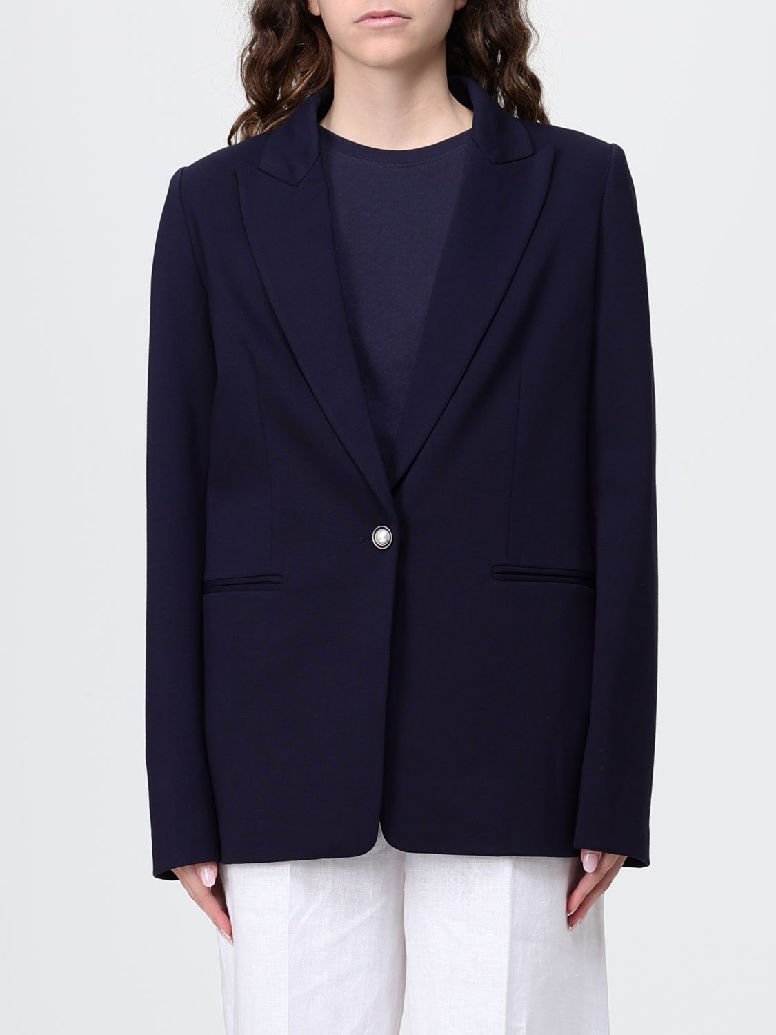 Jacket Woman color Blue