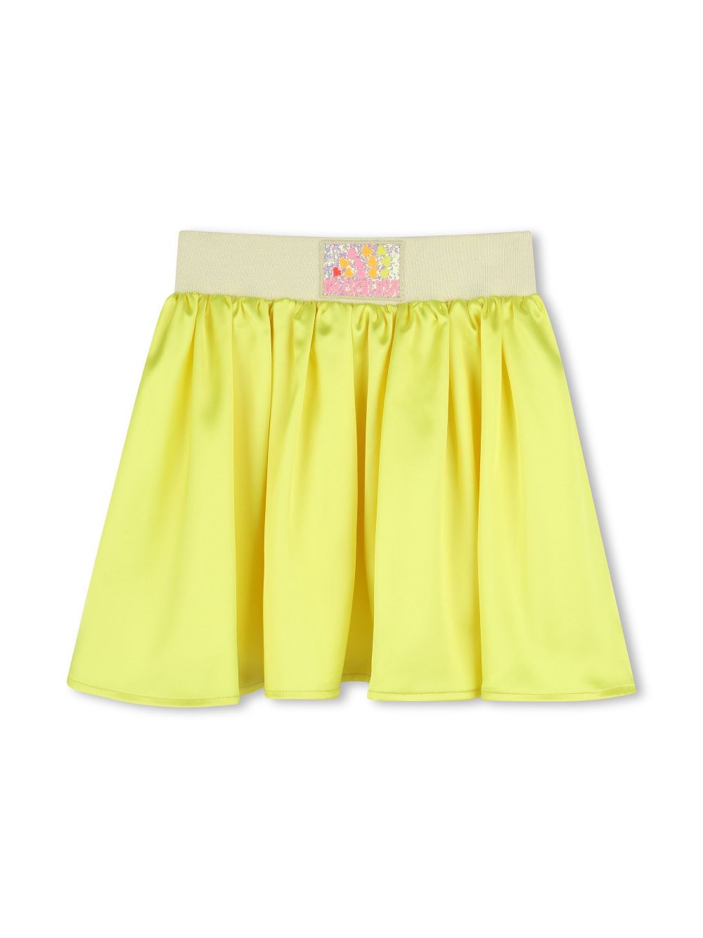 Satin skirt - Yellow