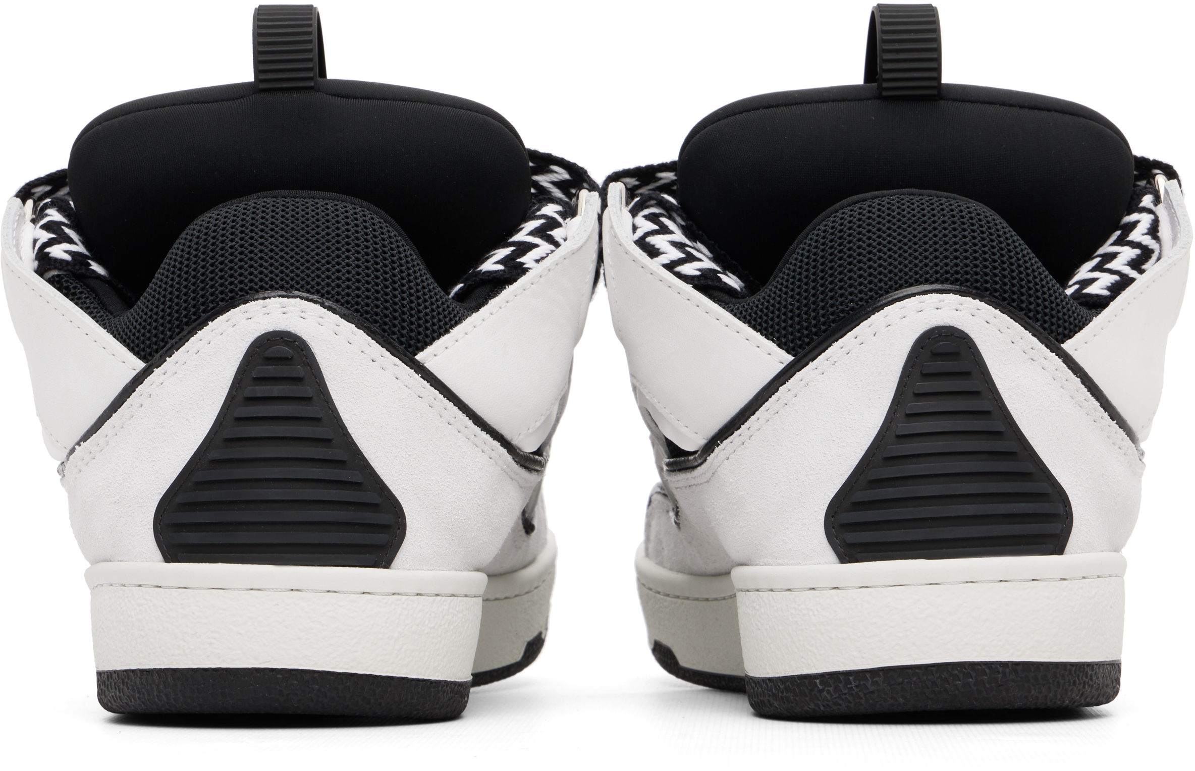 White Curb Sneakers