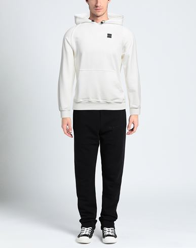 Man Sweatshirt White Size M Cotton