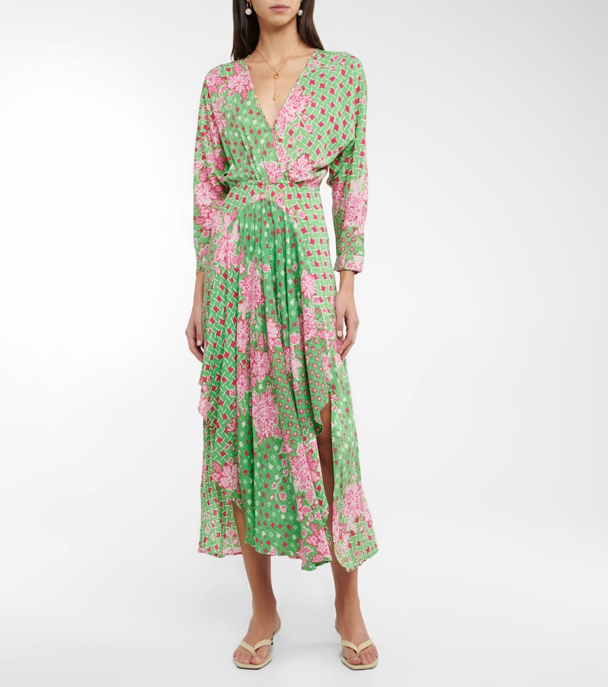 Ilona printed maxi dress