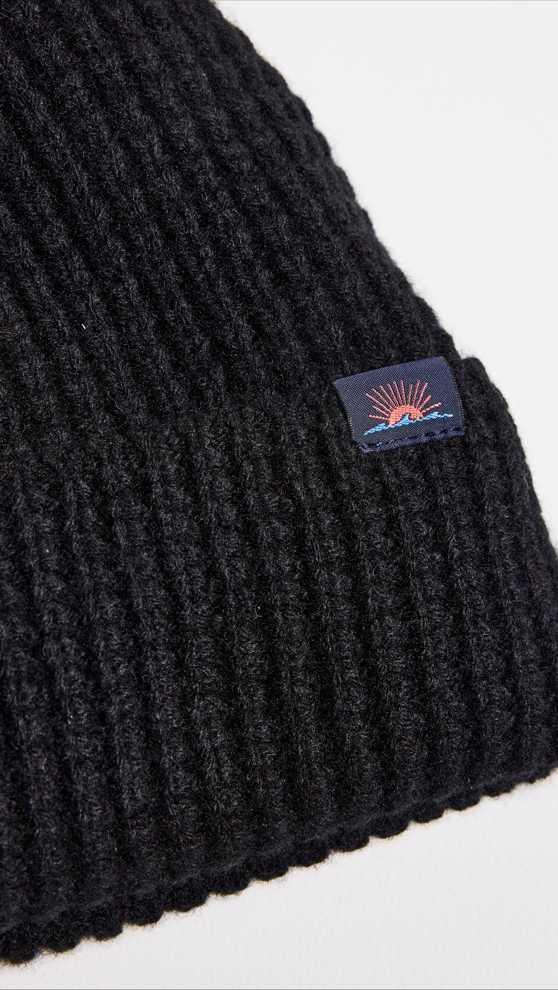 Waffle Beanie Black One Size
