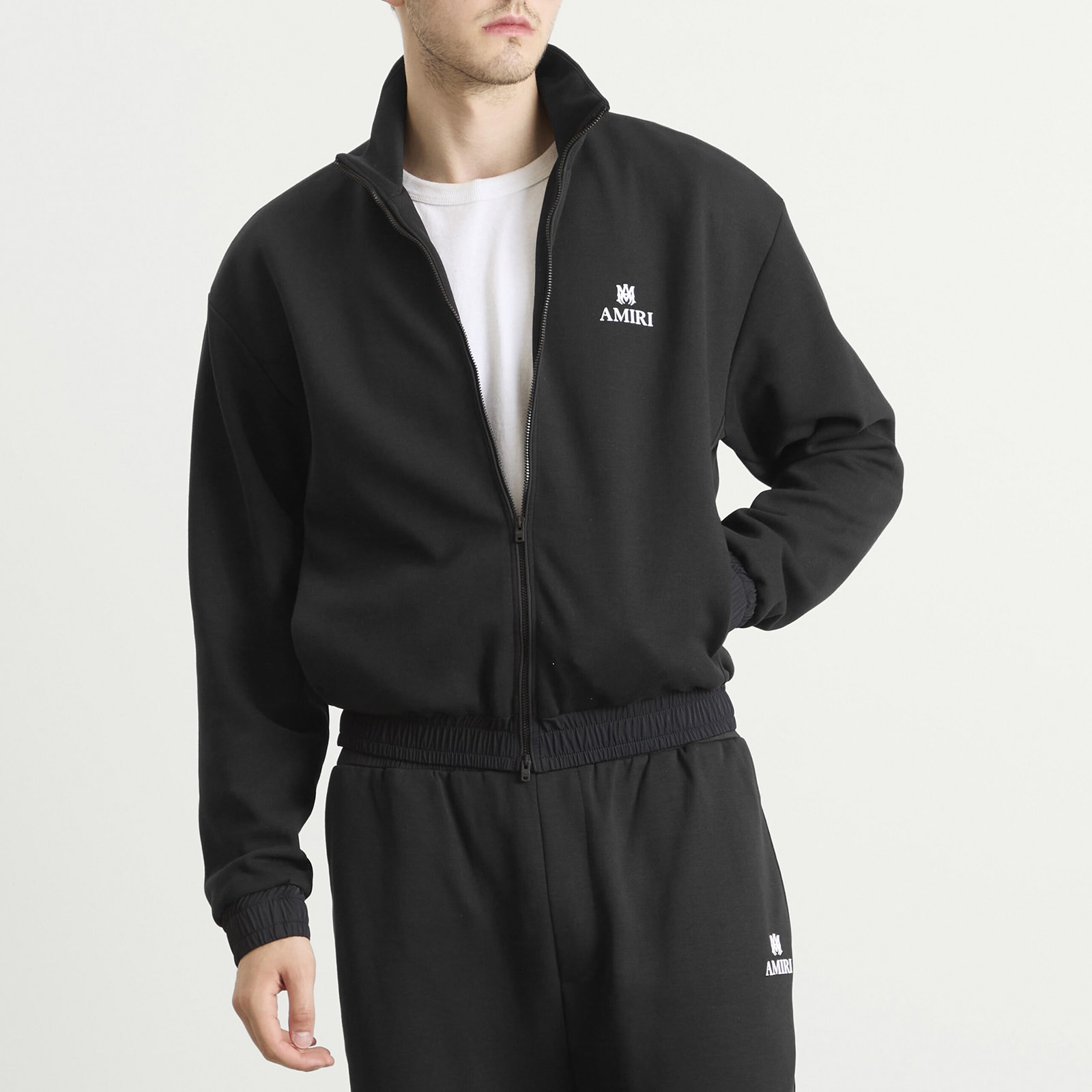 Men's Lounge Track Jacket Black