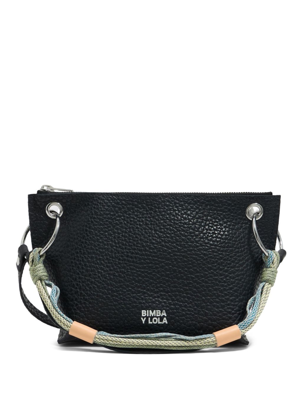 Bimba y Lola medium Trapezium cross body bag - Black