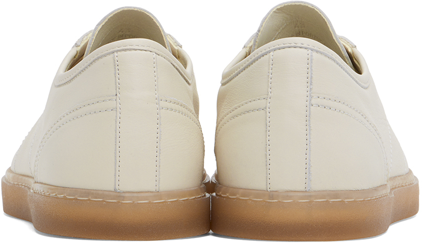 LEMAIRE Off-White Linoleum Basic Laced Up Sneakers