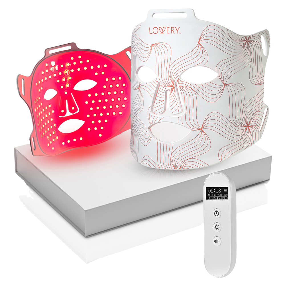 Led Light Therapy Mask With Near-infrared Light