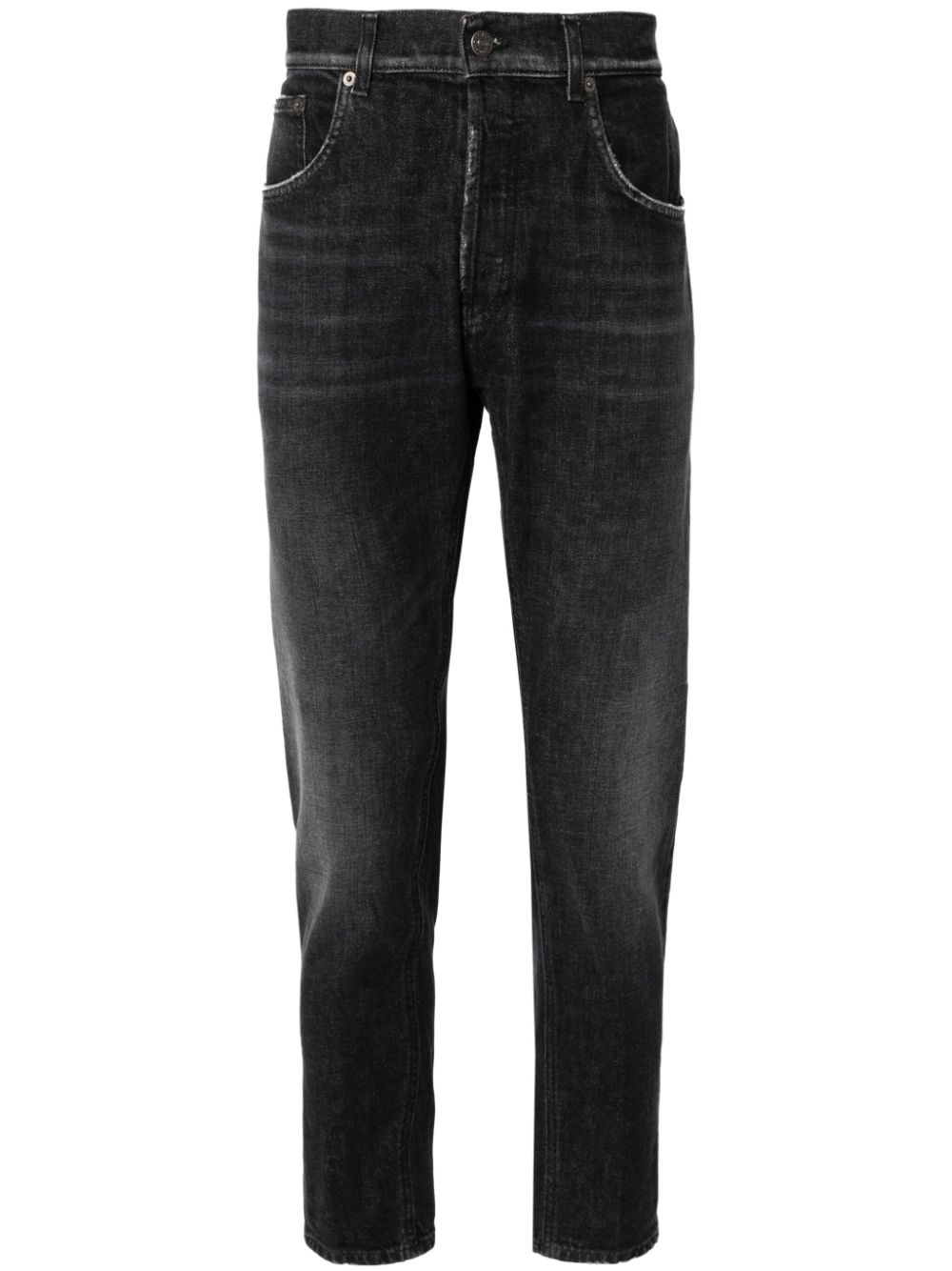 Dian slim-leg jeans - Black