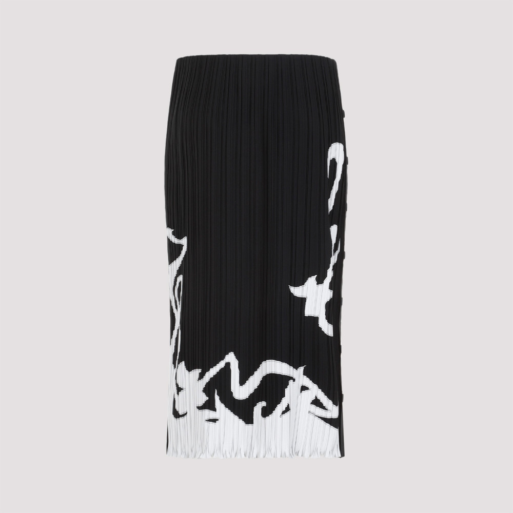 Pleated Long Skirt