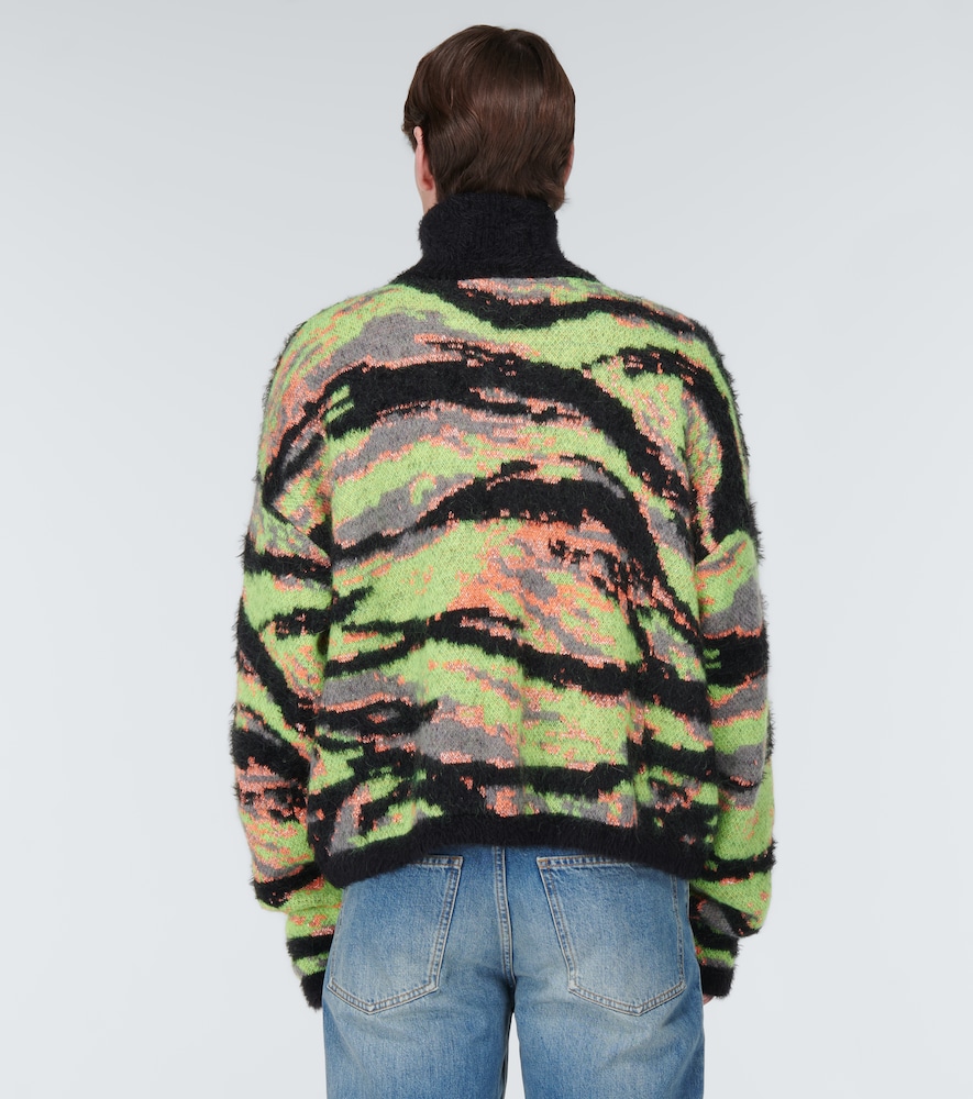 Tiger jacquard sweater