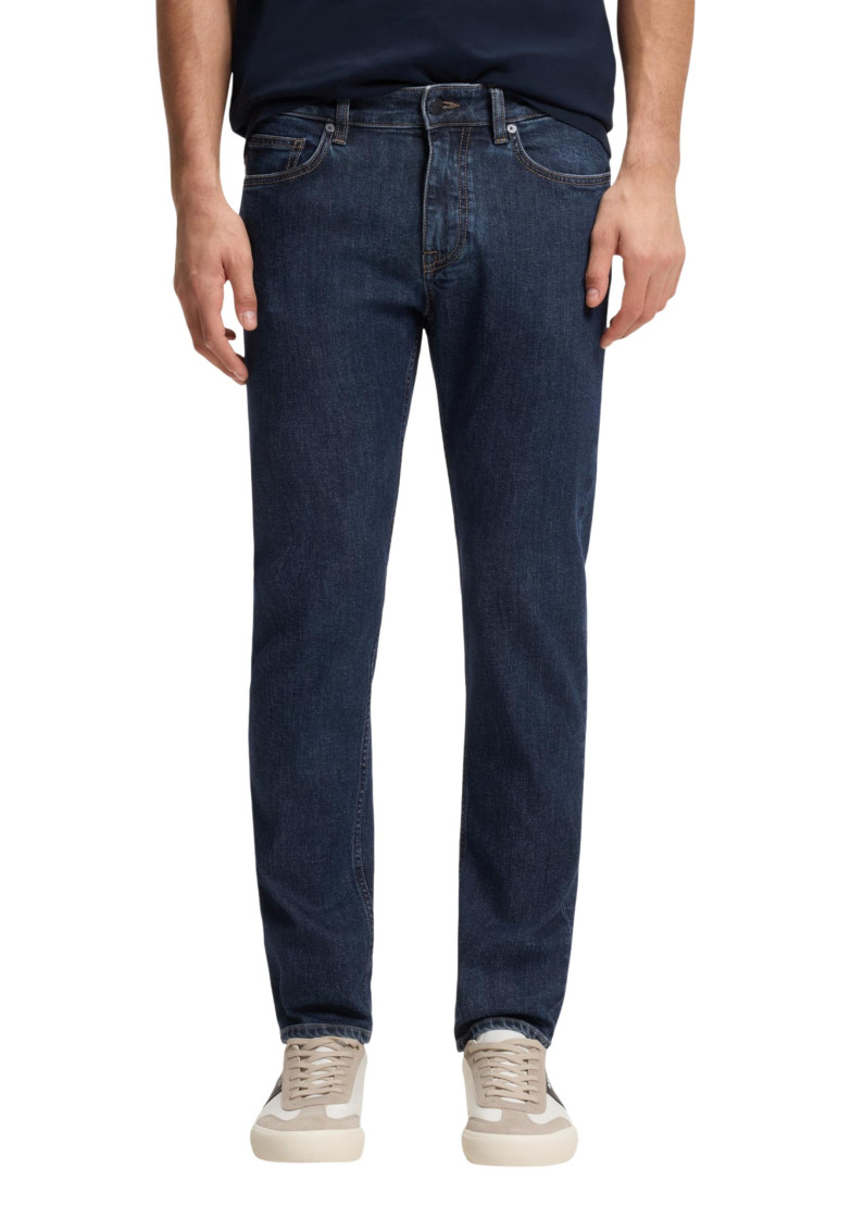 Dark Navy Mid Rise Jeans