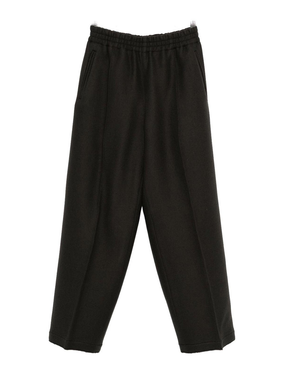 Wool Wide-Leg Trousers