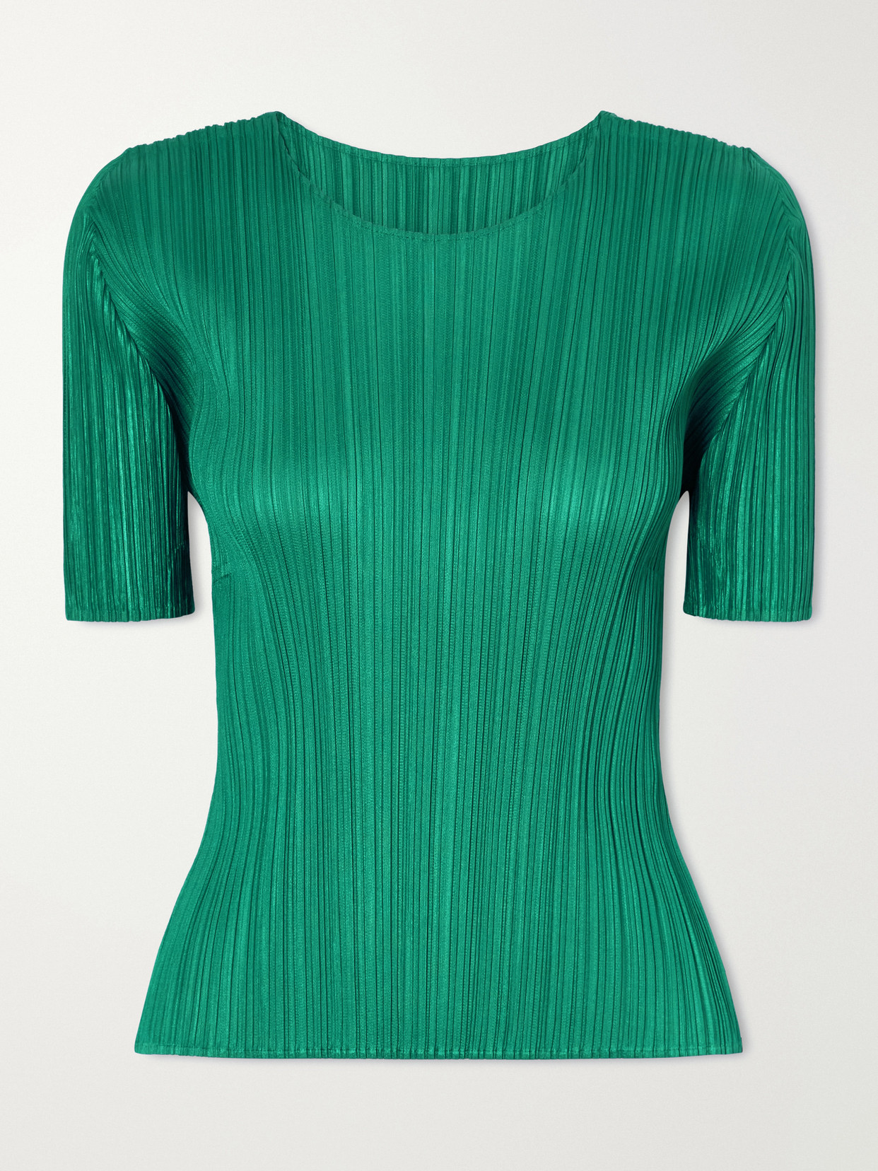 Plissé Shirt - Green