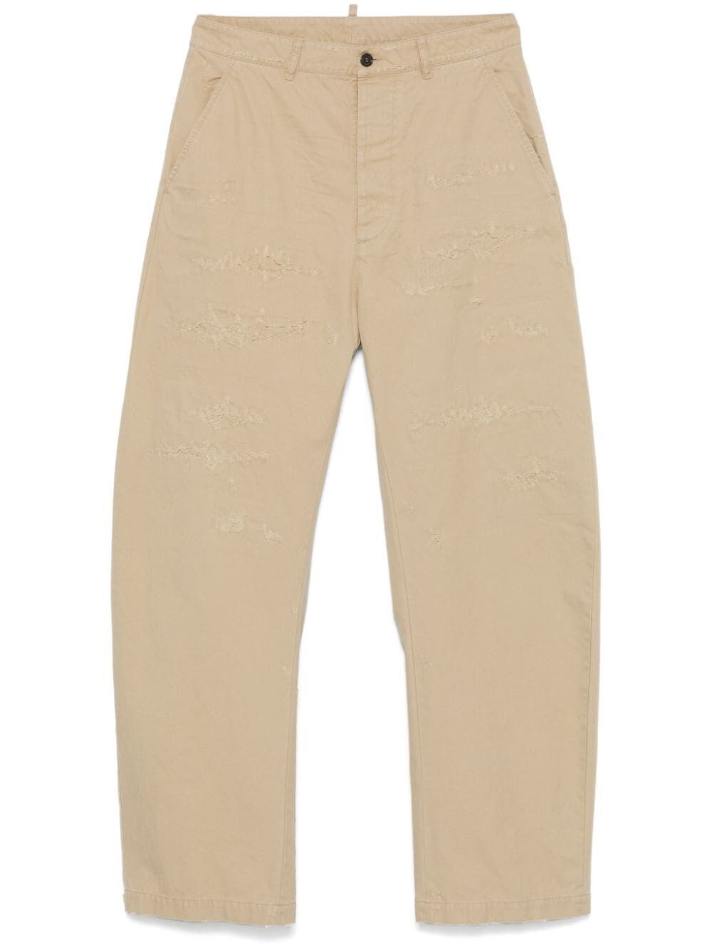 Ripped Chino Pants