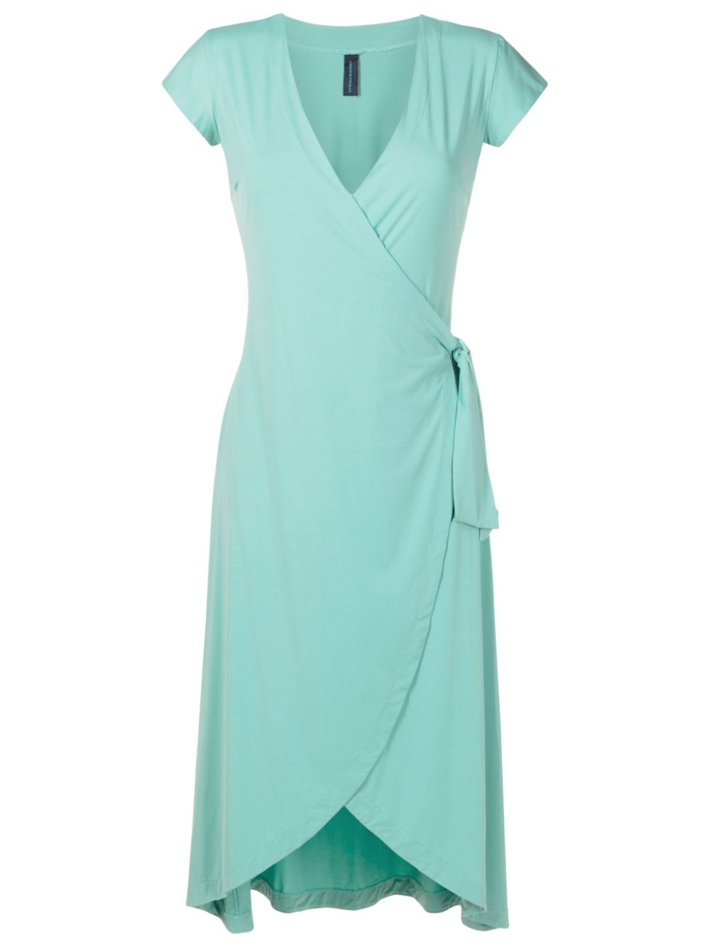 Falcao V-neck midi dress - Blue