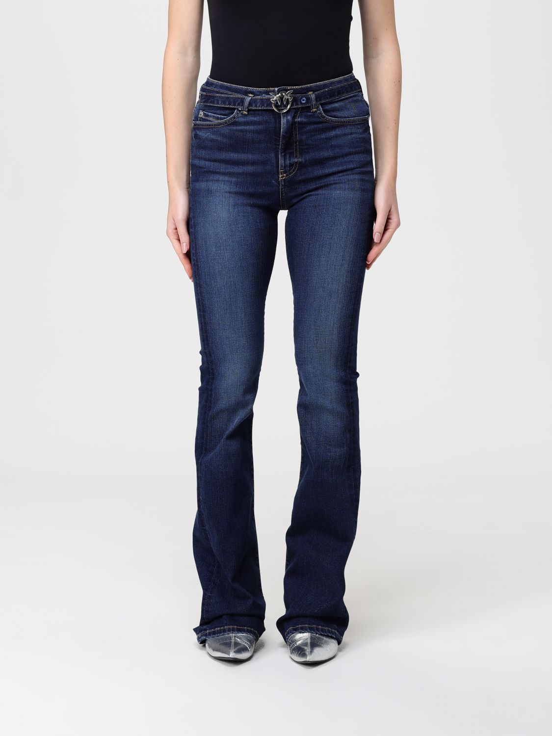 Jeans Woman color Denim