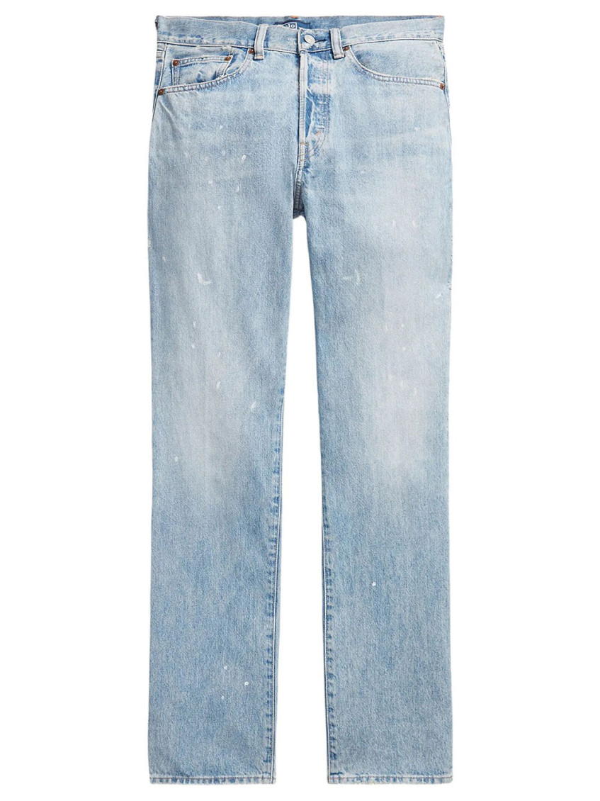 Light Blue Relaxed High Rise Jeans