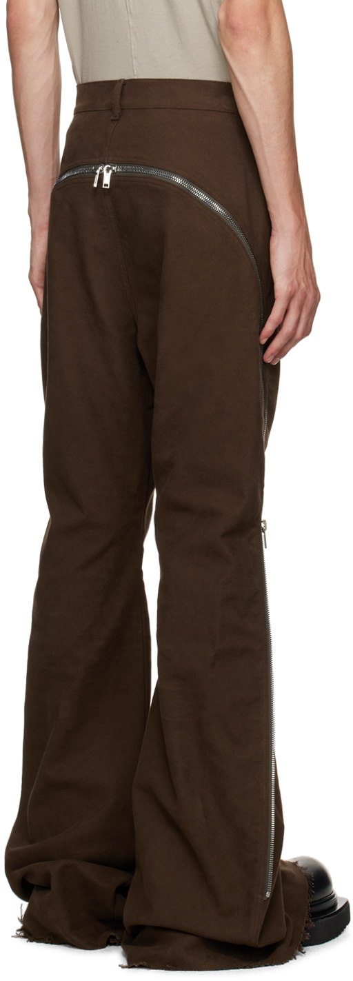 Rick Owens Brown Bolan Banana Jeans