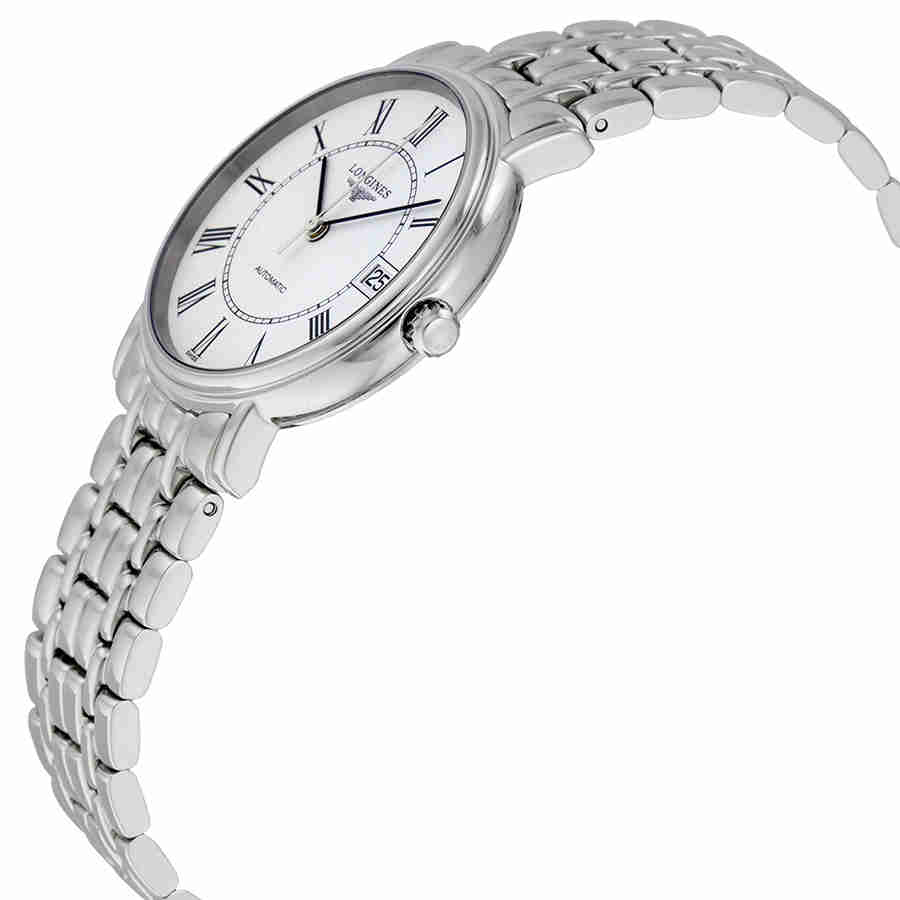 Presence Automatic White Dial Mens Watch L4.821.4.11.6