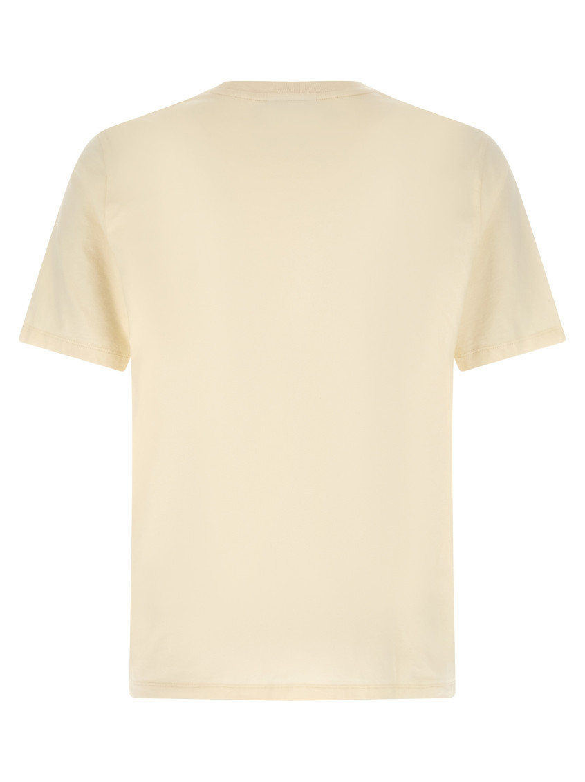 Maison Kitsuné - fox head motif cotton round neck t-shirt