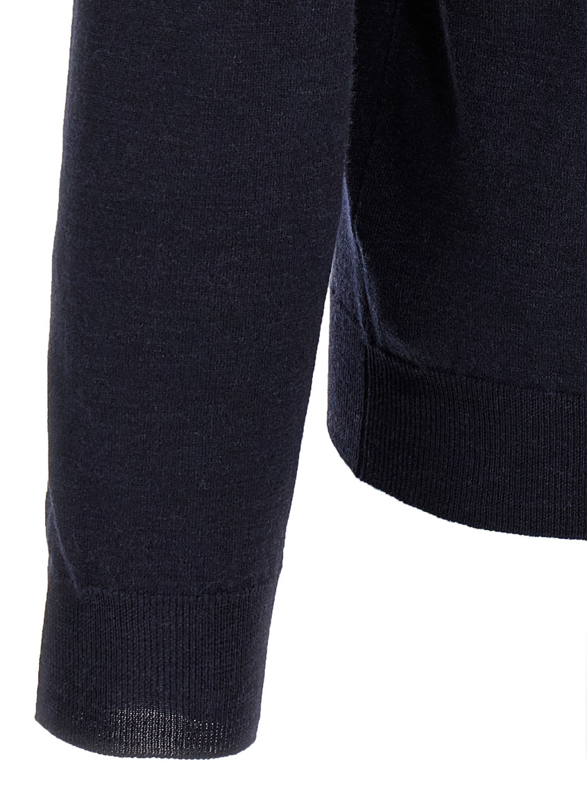 Blue Wool Sweater