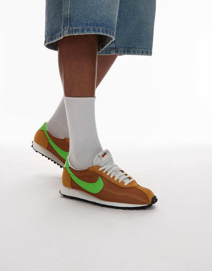 LD-1000 sneakers in brown & green