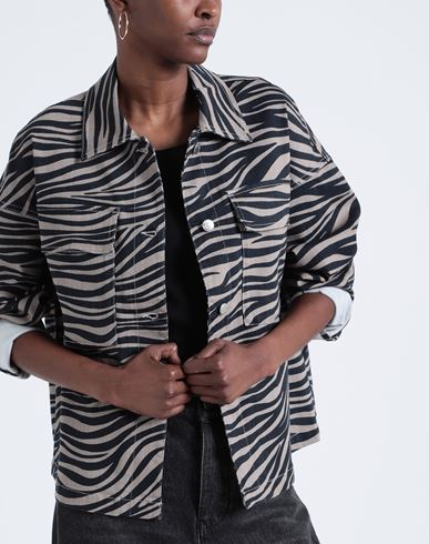 Woman Denim outerwear Khaki
