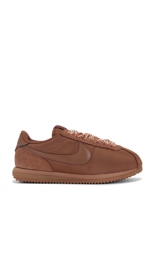 Nike Cortez Velvet Lace Sneaker in Brown. - 8 also .5, 6.5