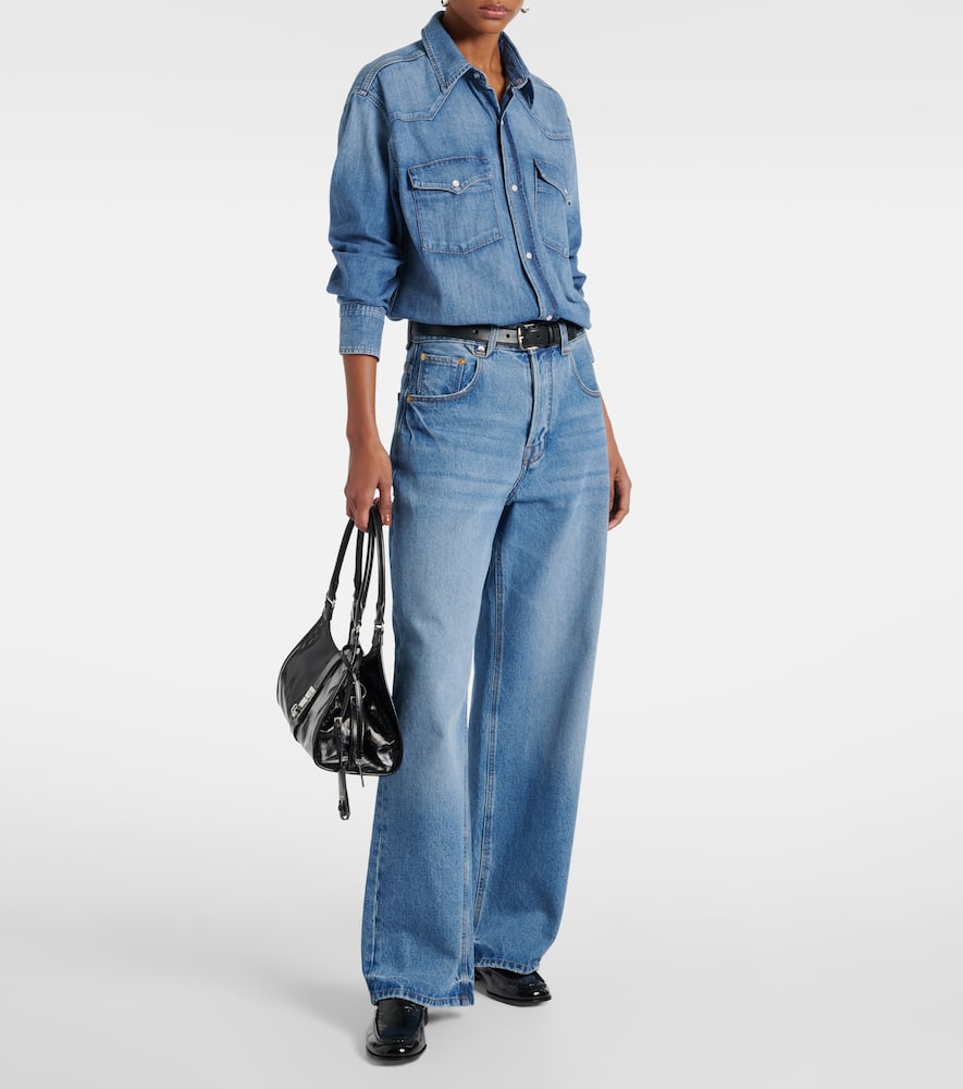 Kayla denim shirt