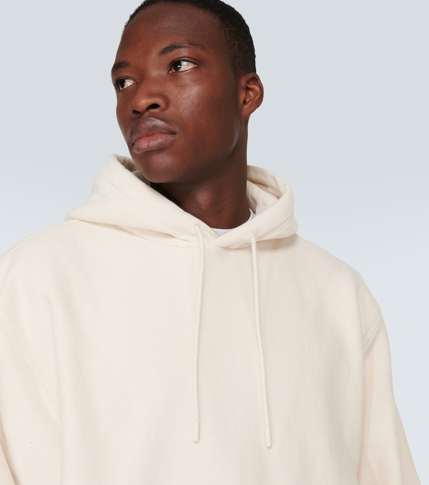 Cotton jersey hoodie
