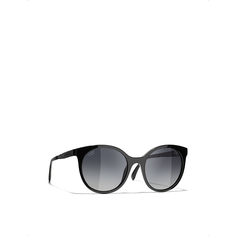 Womens Black Pantos Sunglasses