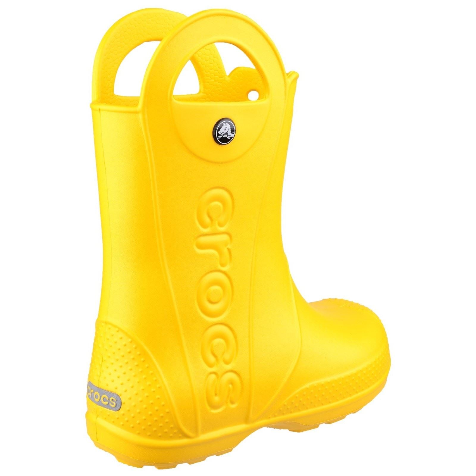 Crocs Handle It Rain Synthetic Yellow Wellington Boot